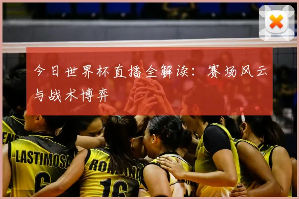 今日世界杯直播全解读:赛场风云与战术博弈